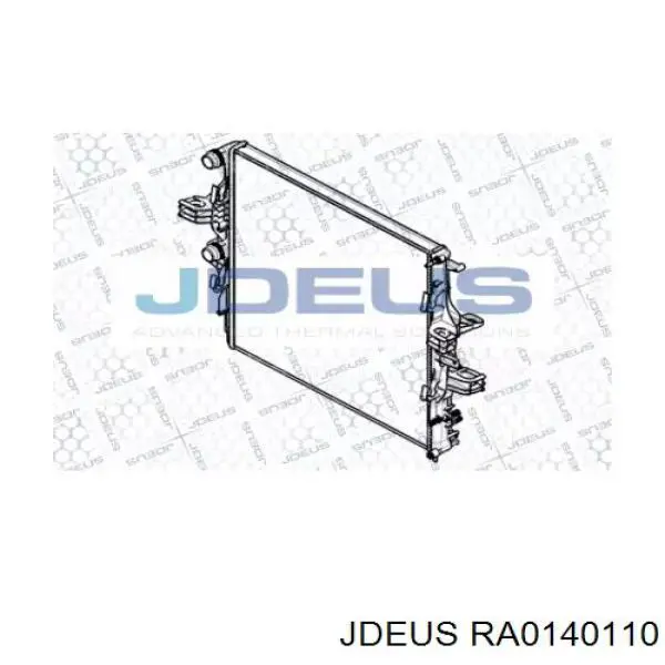 Радиатор RA0140110 Jdeus