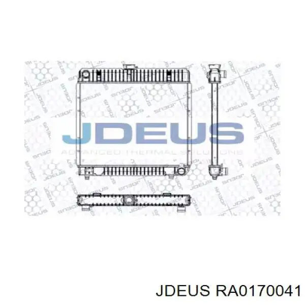 Радиатор RA0170041 Jdeus