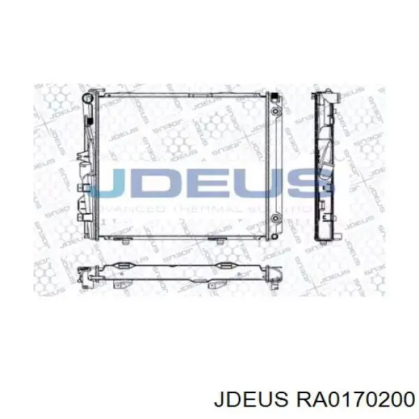 Радиатор RA0170200 Jdeus