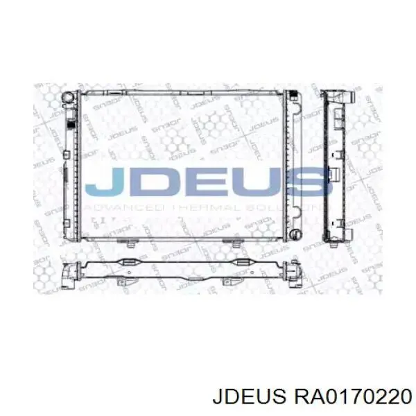 Радиатор RA0170220 Jdeus