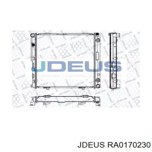 Радиатор RA0170230 Jdeus