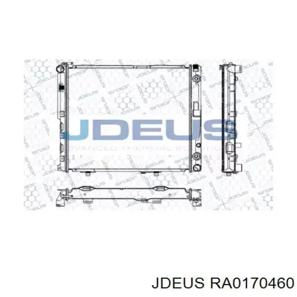 Радиатор RA0170460 Jdeus