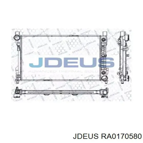 Радиатор RA0170580 Jdeus