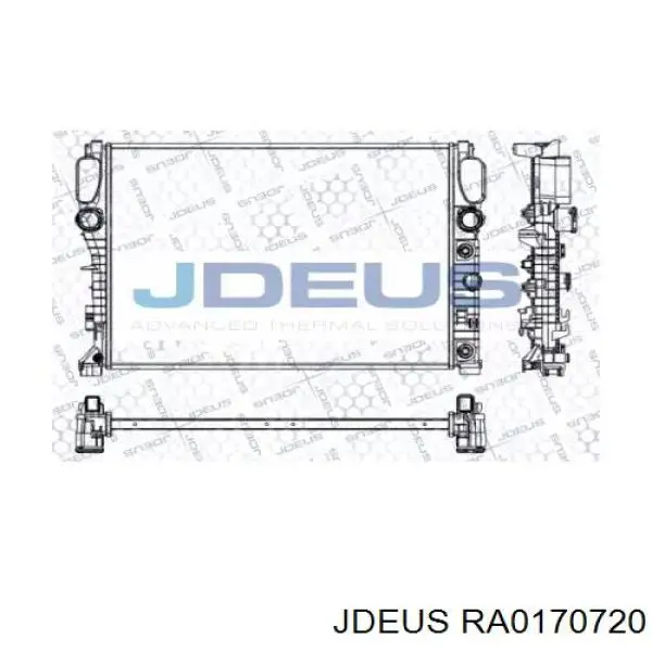 Радиатор RA0170720 Jdeus