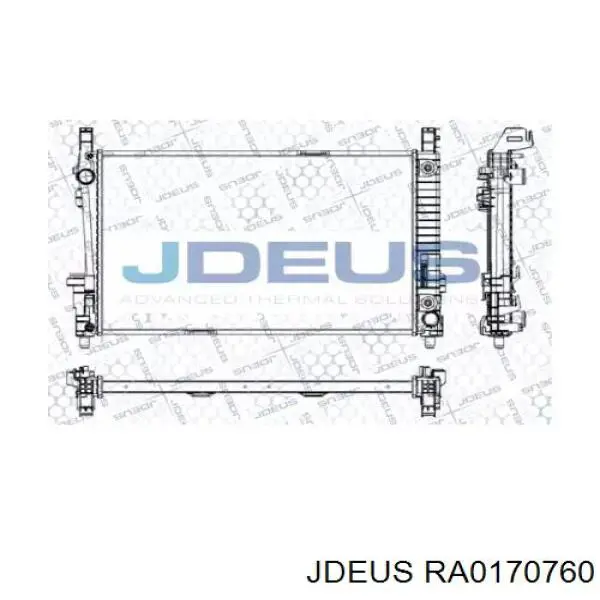 Радиатор RA0170760 Jdeus