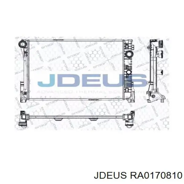 Радиатор RA0170810 Jdeus