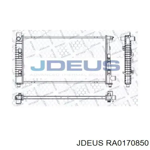 Радиатор RA0170850 Jdeus