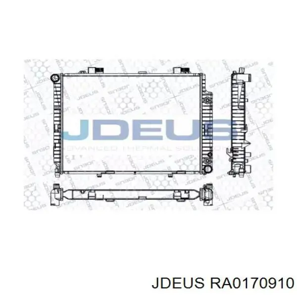 Радиатор RA0170910 Jdeus