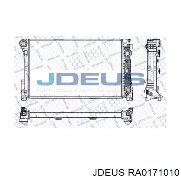 Радиатор RA0171010 Jdeus