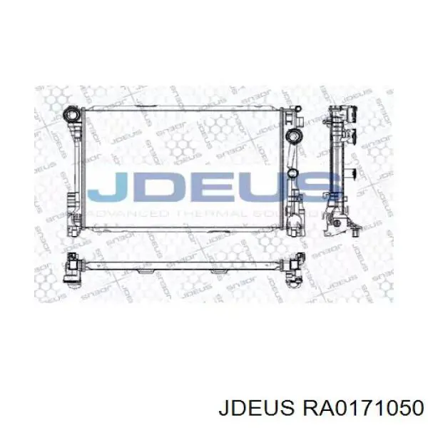 RA0171050 Jdeus радиатор