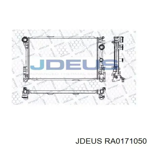 Радиатор RA0171050 Jdeus