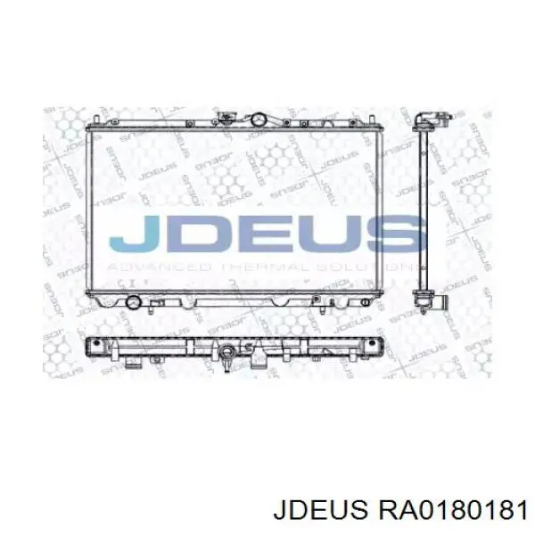 Радиатор RA0180181 Jdeus