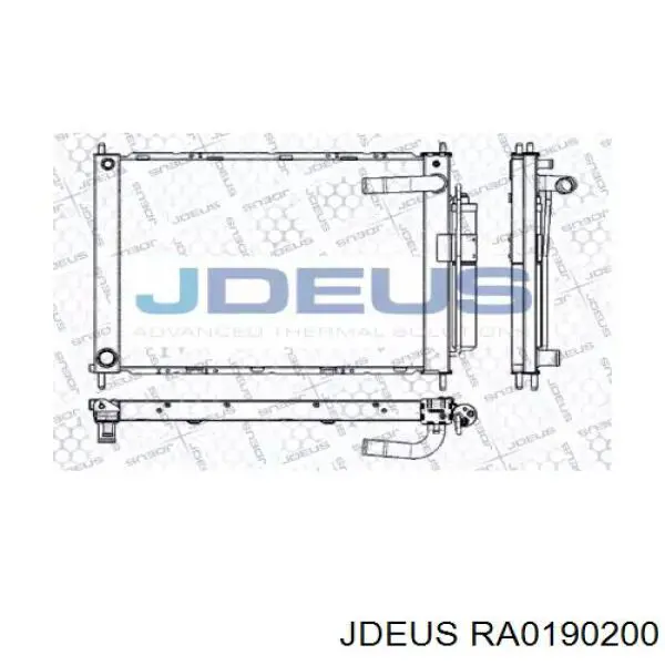 Радиатор RA0190200 Jdeus