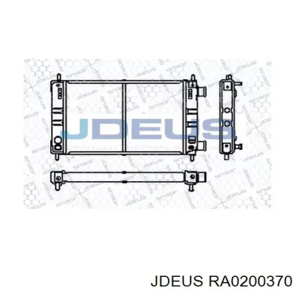 Радиатор охлаждения двигателя Magneti Marelli BM580 цена, от 15.92 USD