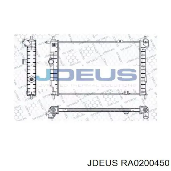 Радиатор RA0200450 Jdeus