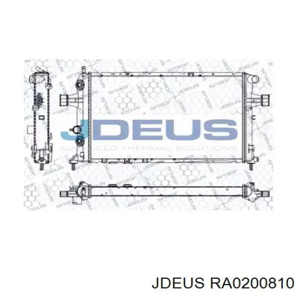 Радиатор RA0200810 Jdeus