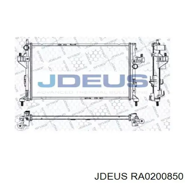 Радиатор RA0200850 Jdeus