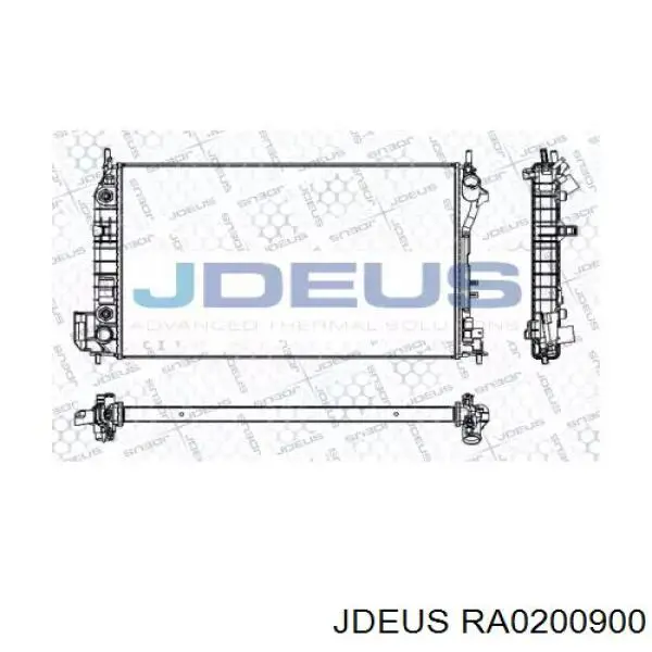 Радиатор RA0200900 Jdeus