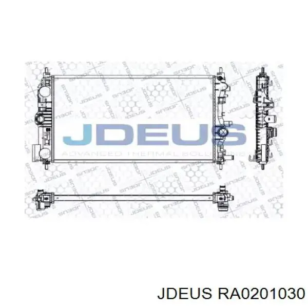 Радиатор RA0201030 Jdeus