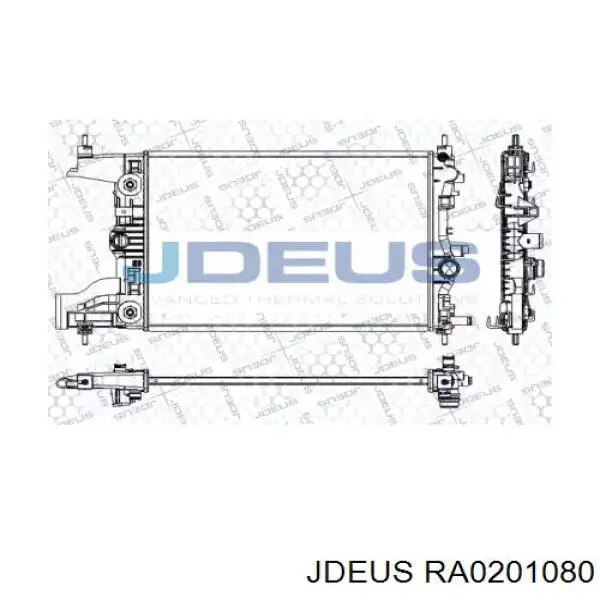 Радиатор RA0201080 Jdeus