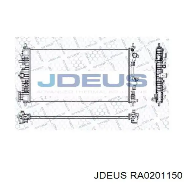 Радиатор RA0201150 Jdeus