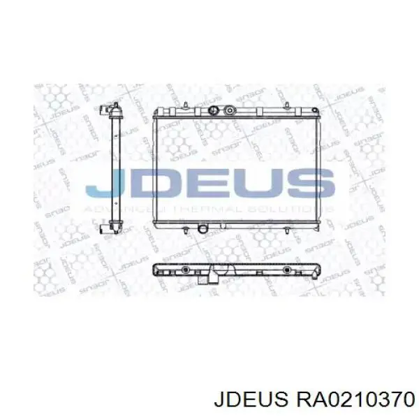 Радиатор RA0210370 Jdeus