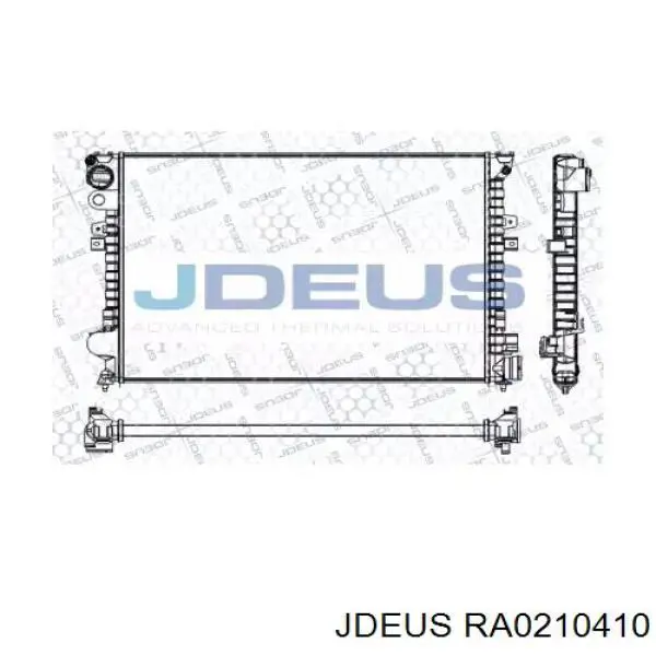 Радиатор RA0210410 Jdeus