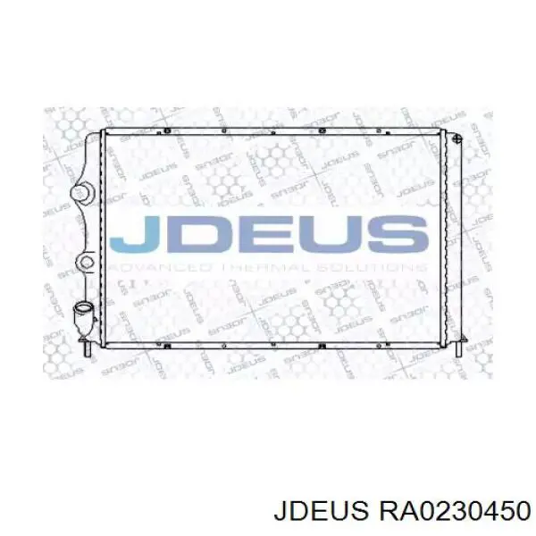 Радиатор RA0230450 Jdeus