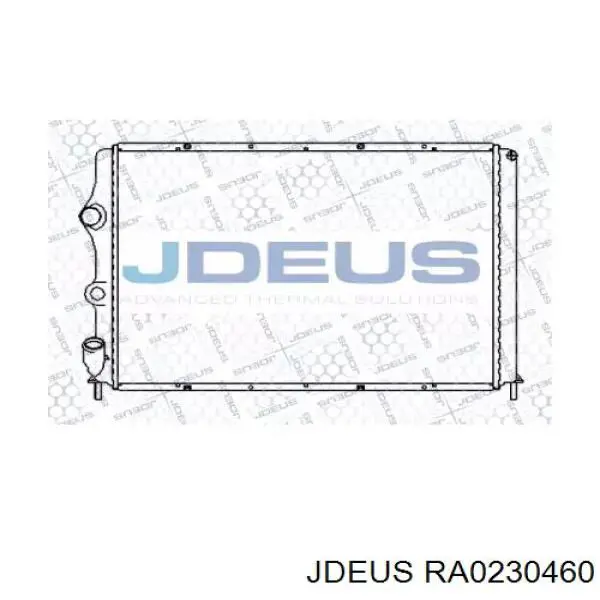 Радиатор RA0230460 Jdeus