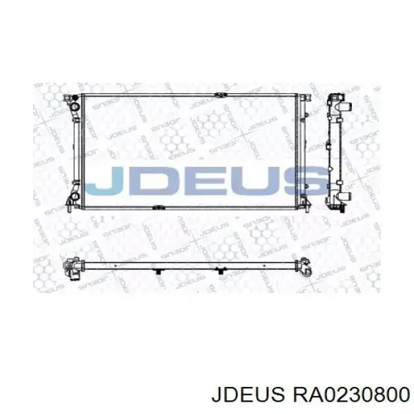 Радиатор RA0230800 Jdeus