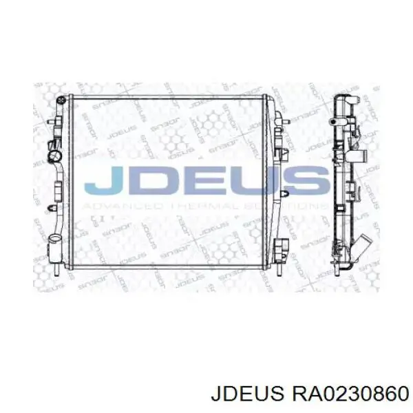 Радиатор RA0230860 Jdeus