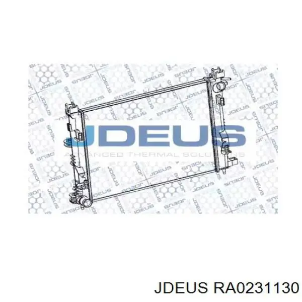 Радиатор RA0231130 Jdeus