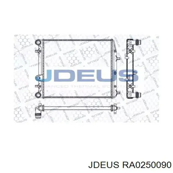 Радиатор RA0250090 Jdeus