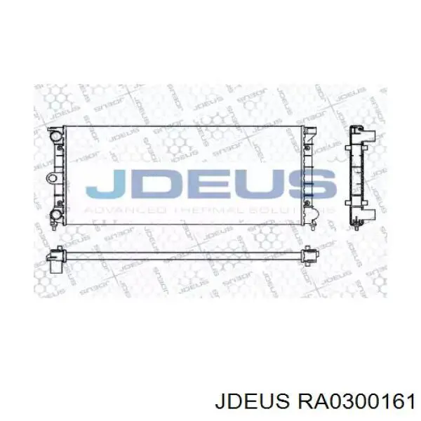 Радиатор RA0300161 Jdeus