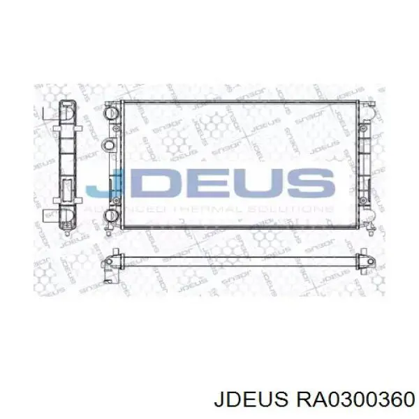 Радиатор RA0300360 Jdeus