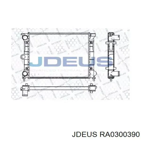 Радиатор RA0300390 Jdeus