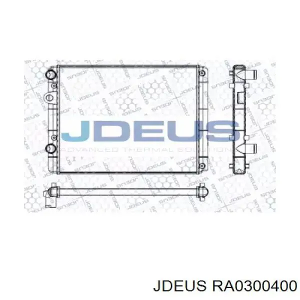 Радиатор RA0300400 Jdeus