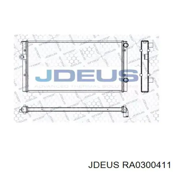 Радиатор RA0300411 Jdeus