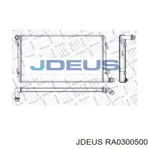 Радиатор RA0300500 Jdeus