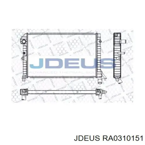 Радиатор RA0310151 Jdeus