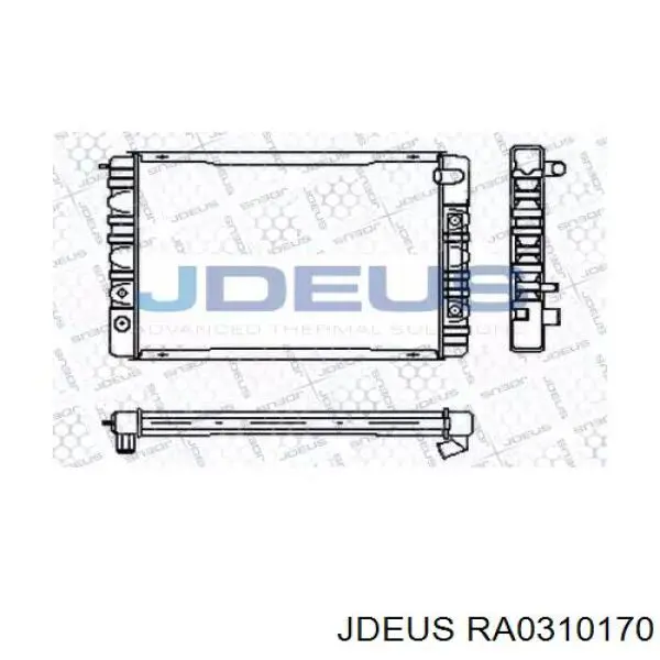 Купить 1257351 Volvo Радиатор водяной