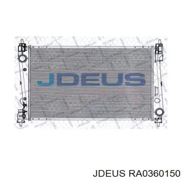 Радиатор RA0360150 Jdeus