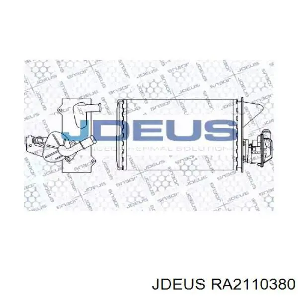 Радиатор печки RA2110380 Jdeus