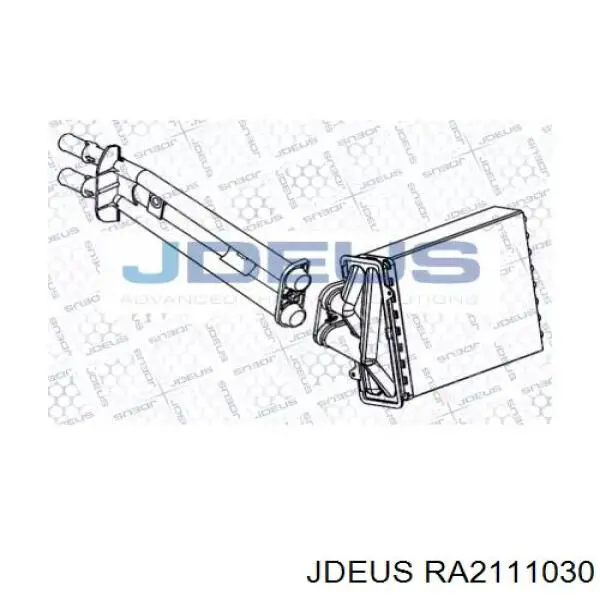 Радиатор печки RA2111030 Jdeus