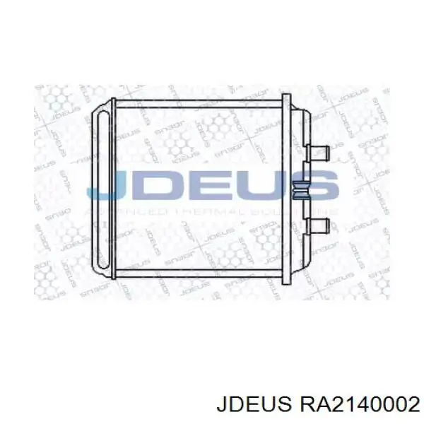 Радиатор печки RA2140002 Jdeus