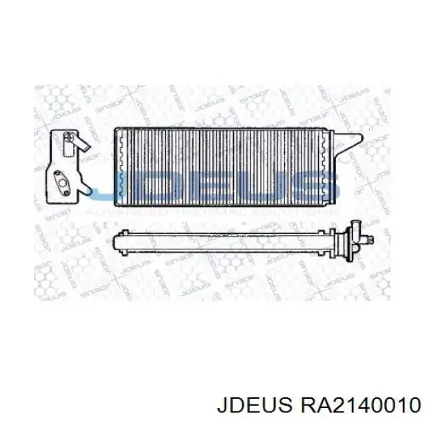 Радиатор печки RA2140010 Jdeus