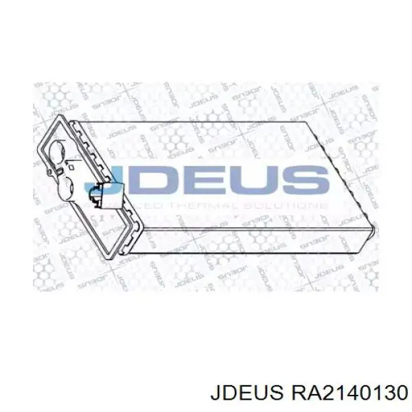 Радиатор печки RA2140130 Jdeus