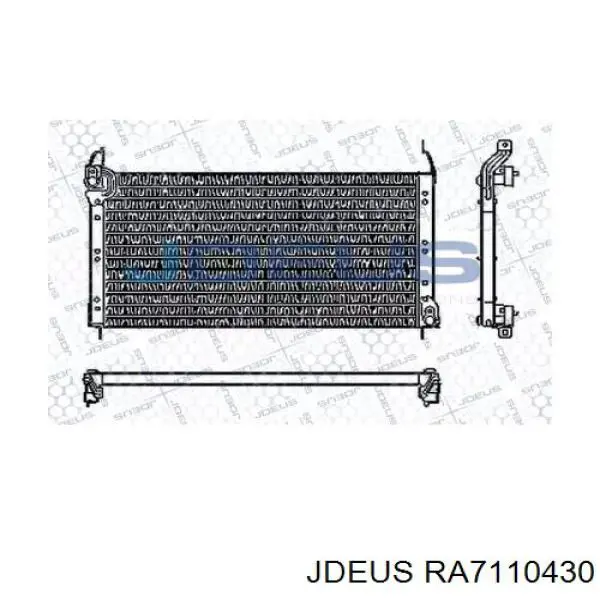 Радиатор кондиционера RA7110430 Jdeus