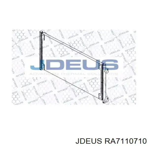 Радиатор кондиционера RA7110710 Jdeus