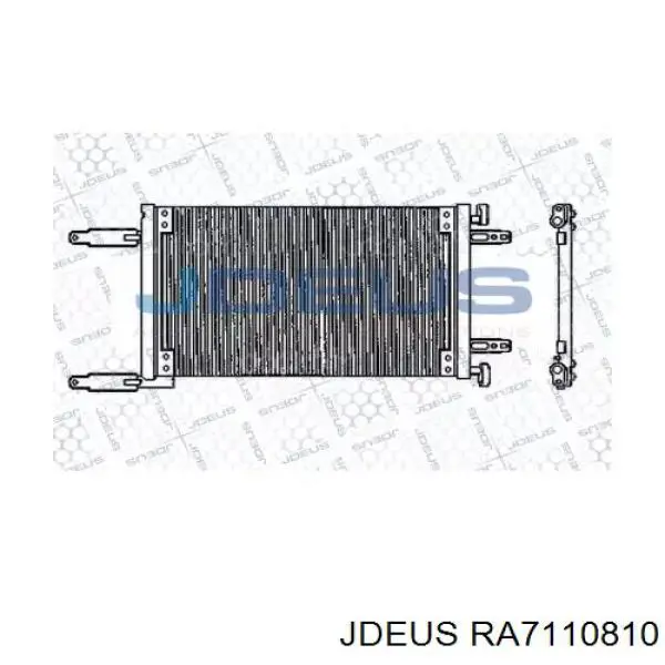 Радиатор кондиционера RA7110810 Jdeus